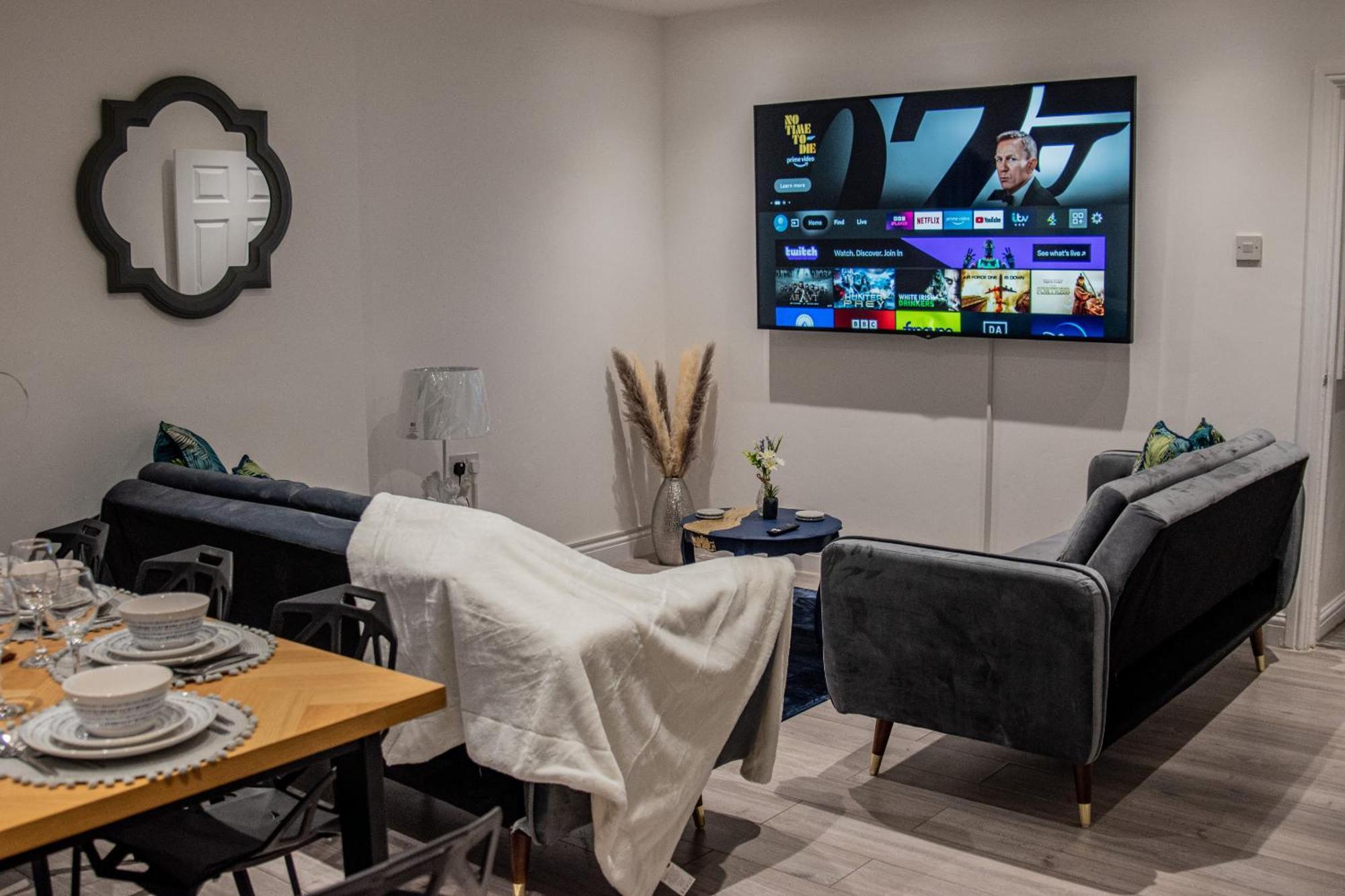 Bv Comfy Spacious 3 Bedroom House At Tatton Street Manchester Exteriér fotografie